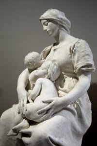 Musée Camille Claudel 07092019 Paul Dubois La Charité 3 Plâtre Cénotaphe Lamoricière 7983