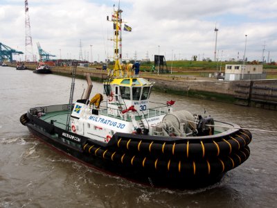 MULTRATUG 30 - IMO 9695482, Zandvlietsluis, Port of Antwerp pic 4