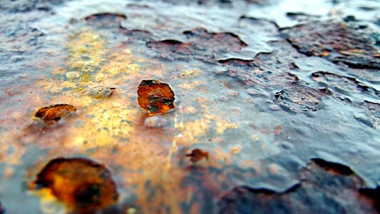 Oxidise corroded corrosive aged