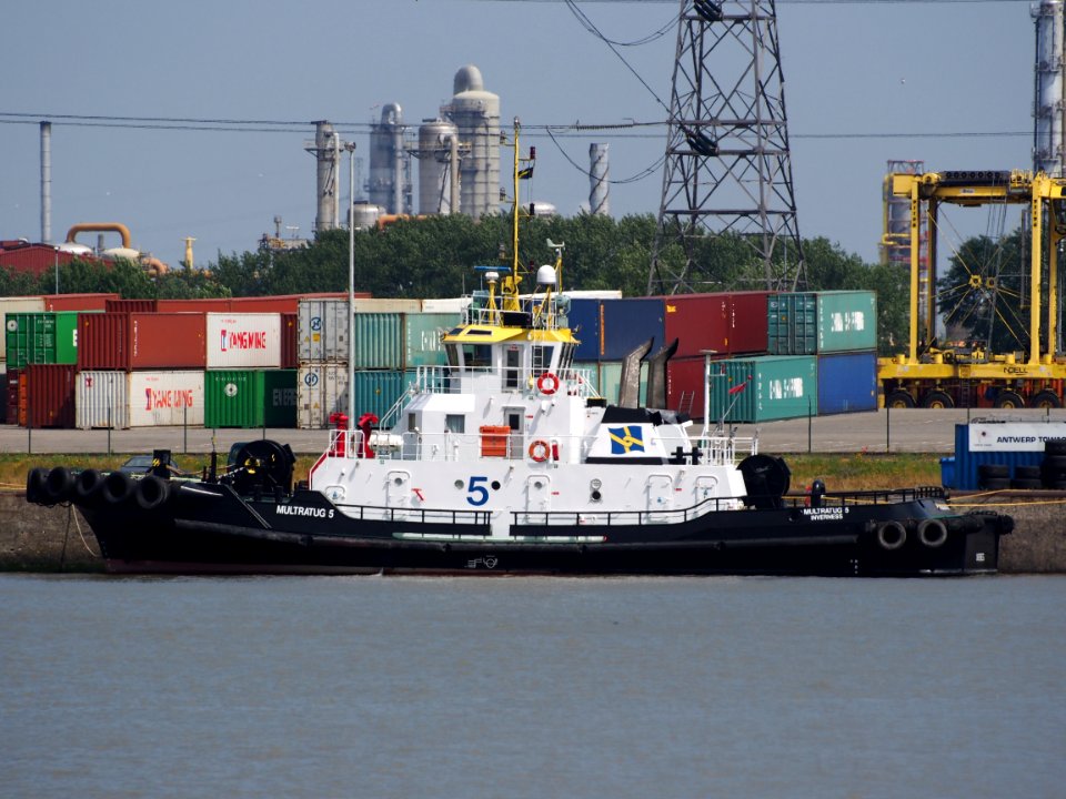 MULTRATUG 5 - IMO 9350161 - Callsign 2AAV9, Port of Antwerp