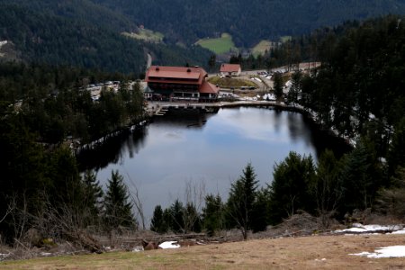 Mummelsee from Hornisgrinde 2020-03-14 03 photo
