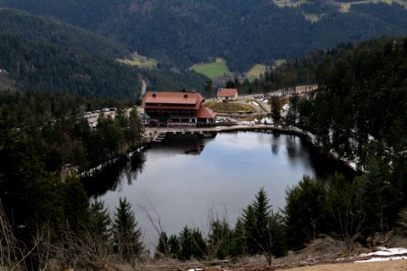 Mummelsee from Hornisgrinde 2020-03-14 01 photo