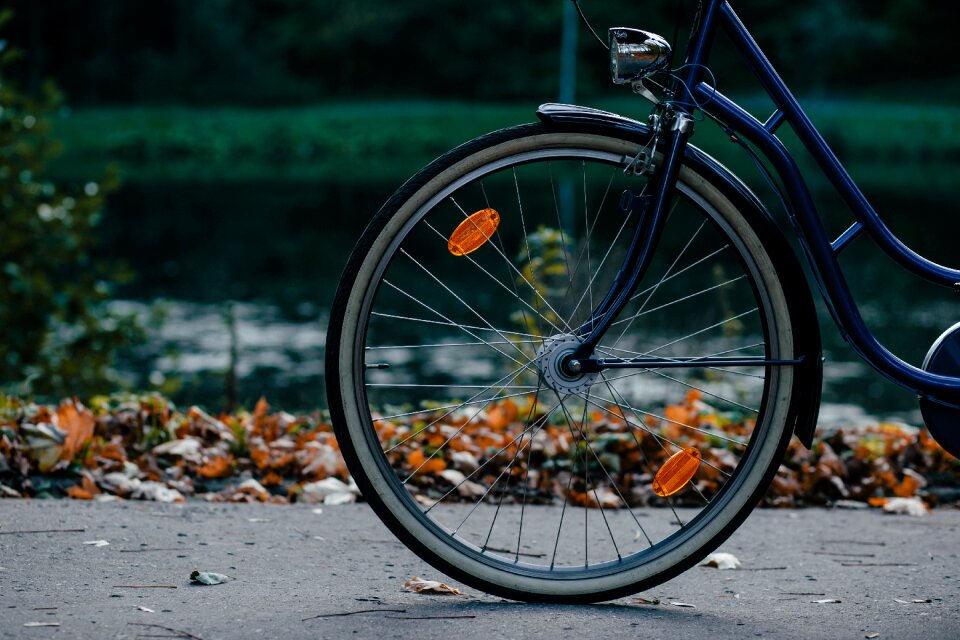 Color cycle cyclist photo