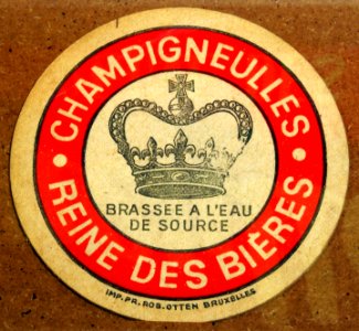 Musée Européen de la Bière, Beer coaster pic-082