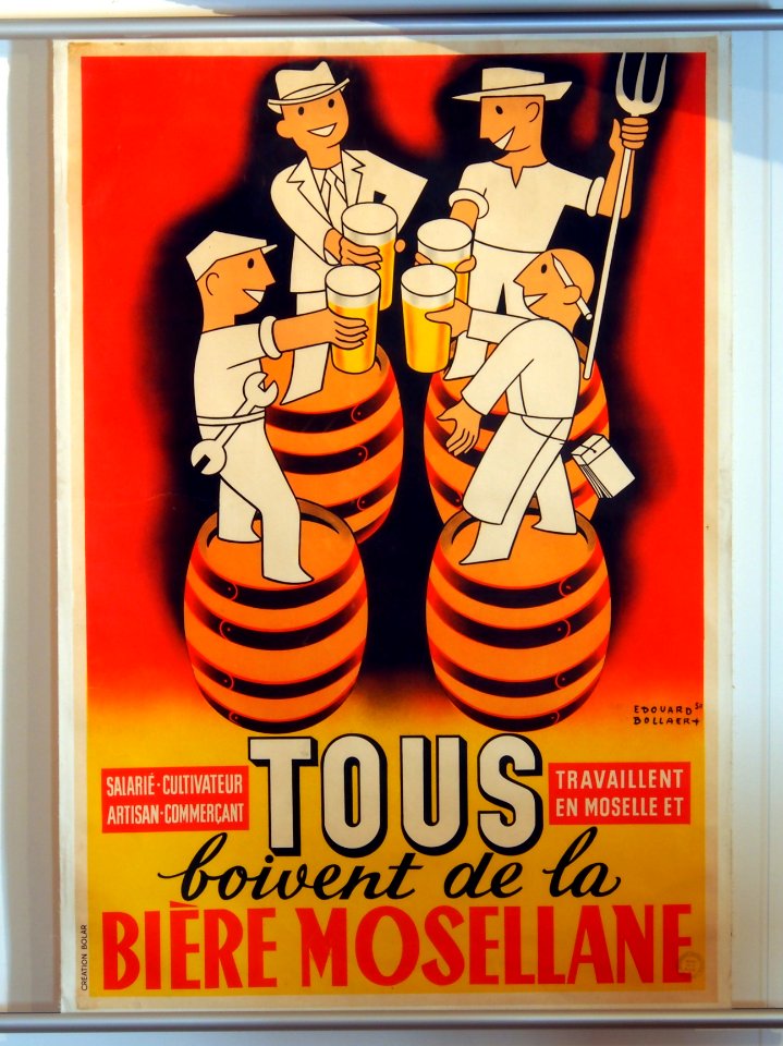 Musée Européen de la Bière - beer advertising posters -013