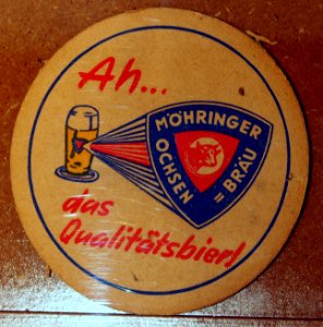 Musée Européen de la Bière, Beer coaster pic-152