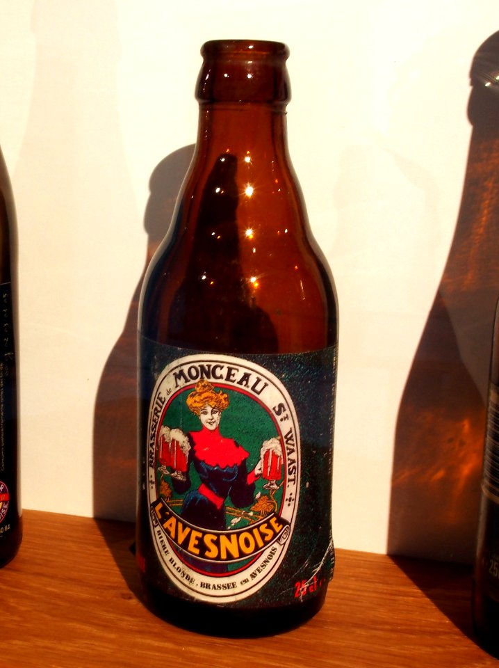 Musée Européen de la Bière, l' Avesnoise beer bottle