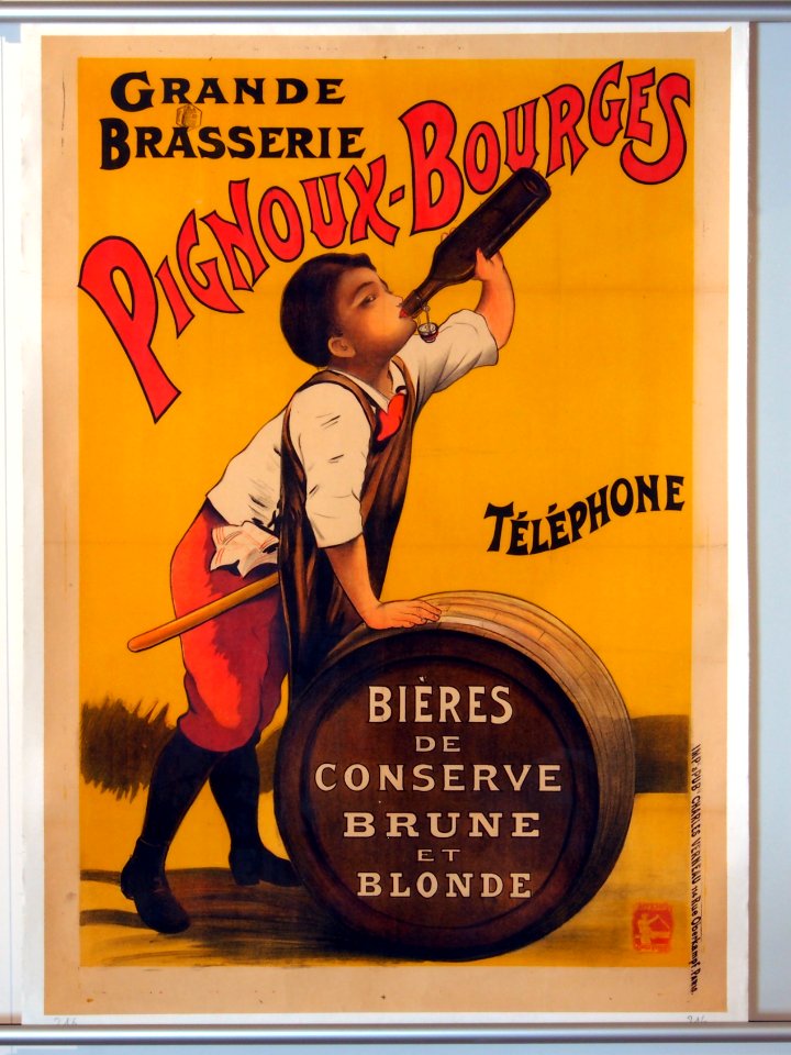 Musée Européen de la Bière - beer advertising posters -009