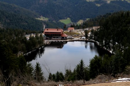 Mummelsee from Hornisgrinde 2020-03-14 02 photo