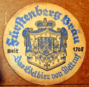 Musée Européen de la Bière, Beer coaster pic-129