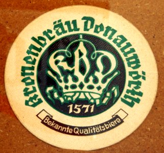 Musée Européen de la Bière, Beer coaster pic-128