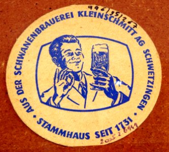 Musée Européen de la Bière, Beer coaster pic-055