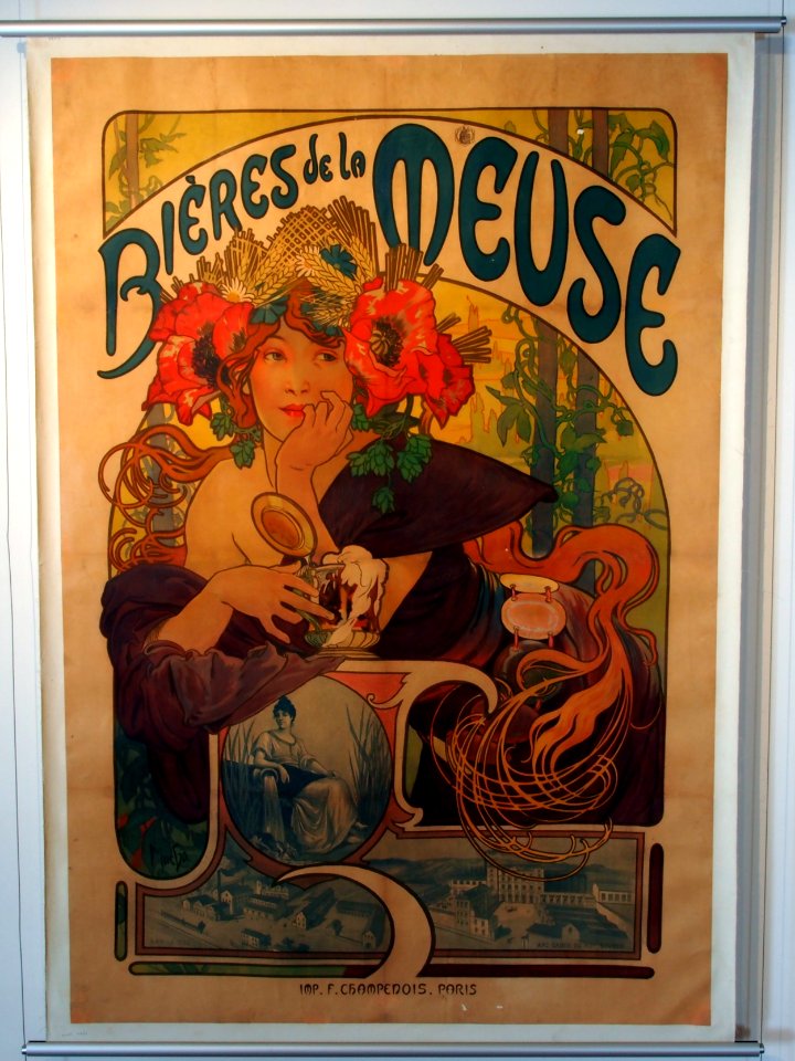 Musée Européen de la Bière - beer advertising posters -007