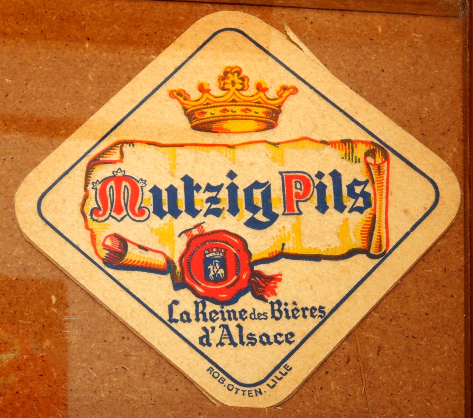 Musée Européen de la Bière, Beer coaster pic-092