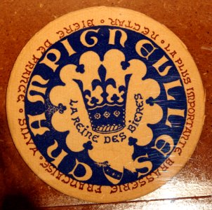 Musée Européen de la Bière, Beer coaster pic-079