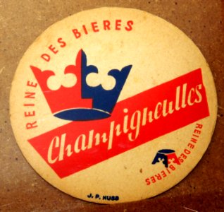 Musée Européen de la Bière, Beer coaster pic-072