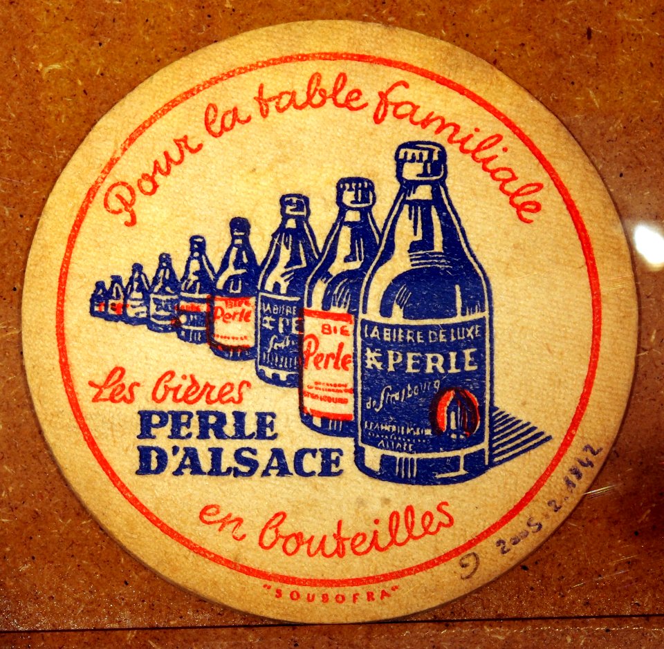 Musée Européen de la Bière, Beer coaster pic-142
