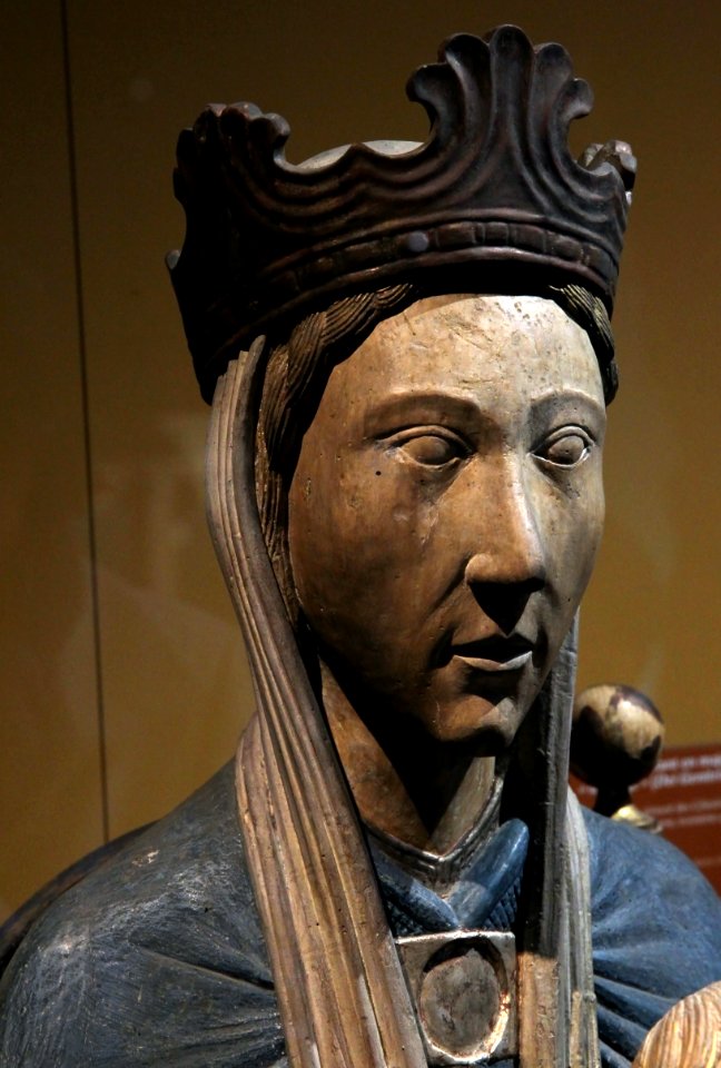 Musée de Cluny Naissance de la sculpture gothique Vierge à l'Enfant La Diège Jouy-en-Josas 05012019 5