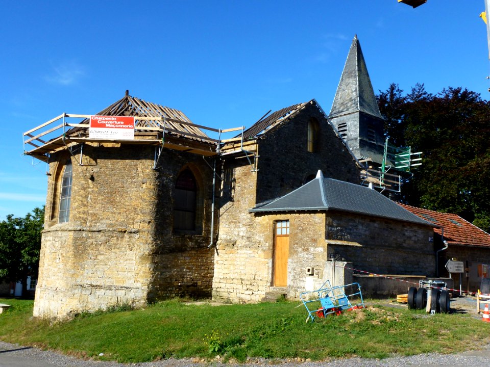 Murtin-et-Bogny (Ardennes) église de Murtin