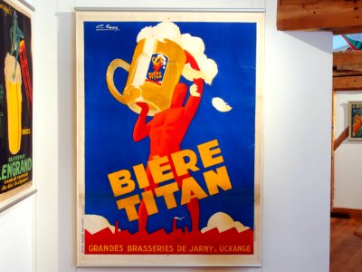 Musée Européen de la Bière - beer advertising posters -024