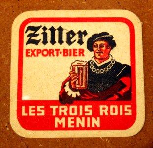 Musée Européen de la Bière, Beer coaster pic-111