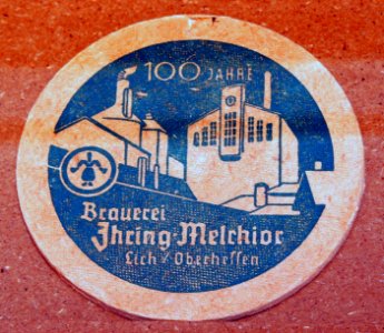 Musée Européen de la Bière, Beer coaster pic-166