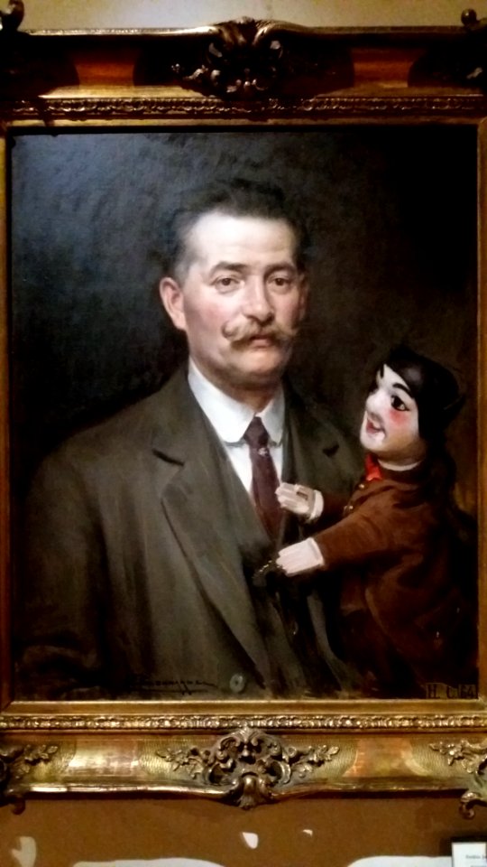 Musée des arts de la marionnette - Alexandre François Bonnardel - Frédéric Josserand et Guignol