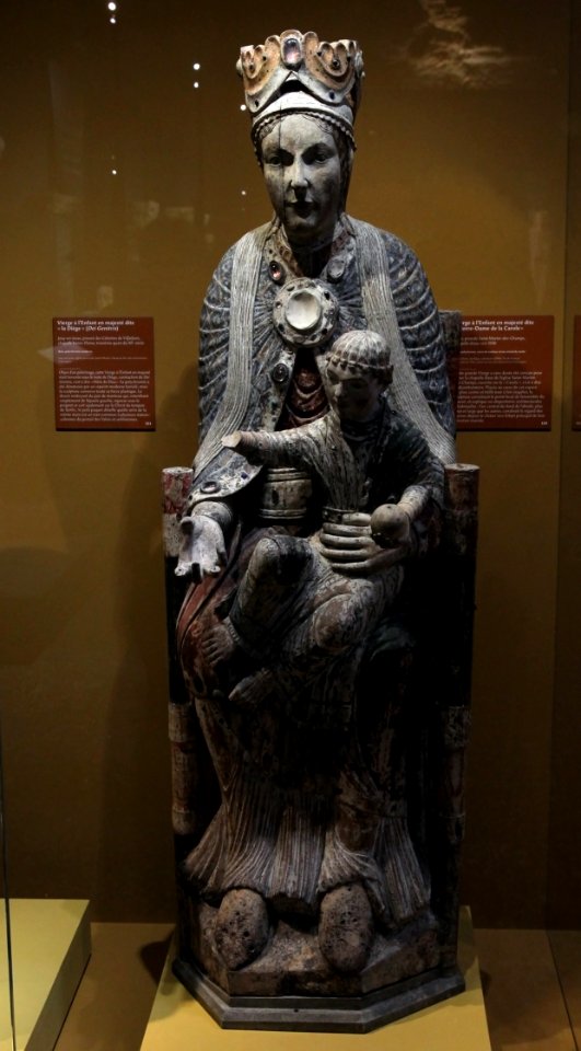 Musée de Cluny Naissance de la sculpture gothique Notre-Dame de la Carole Priorale Saint-Martin-des-Champs 05012019 1