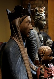 Musée de Cluny Naissance de la sculpture gothique Vierge à l'Enfant La Diège Jouy-en-Josas 05012019 6