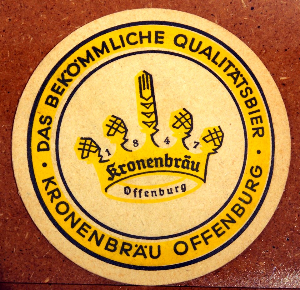 Musée Européen de la Bière, Beer coaster pic-085