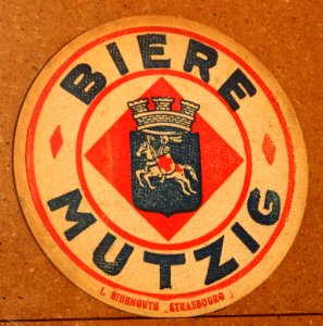 Musée Européen de la Bière, Beer coaster pic-130