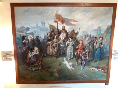 Musée de Chazay-d'Azergues - François Claudius Compte-Calix - Retour victorieux de la bataille des Culattes