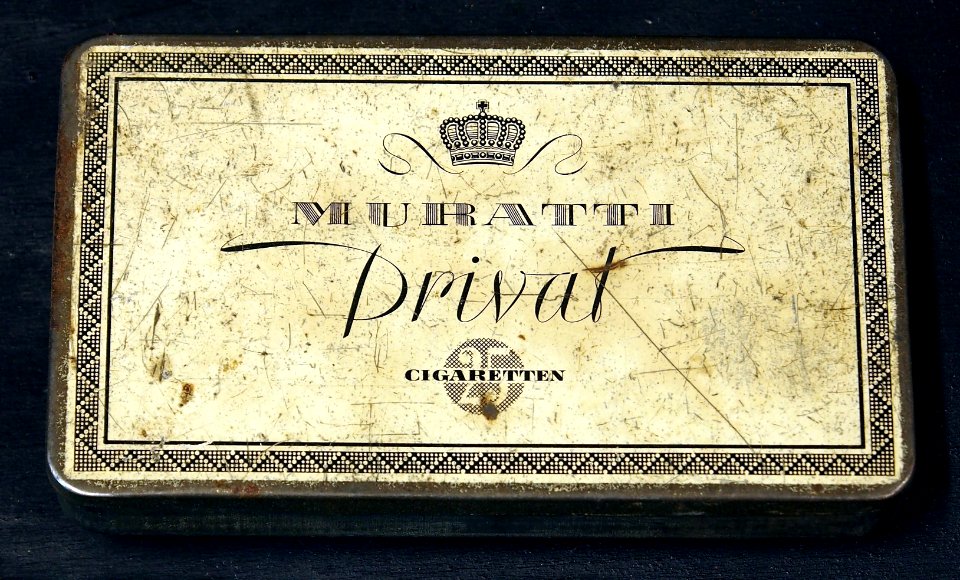 Murrati Private 25 cigarettes tin pic2