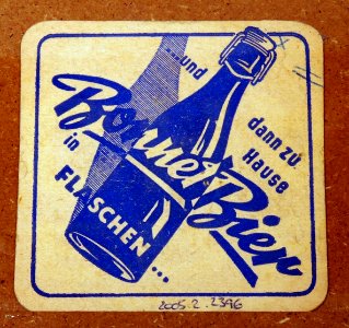 Musée Européen de la Bière, Beer coaster pic-148