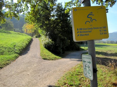 Mountainbike Wegweiser