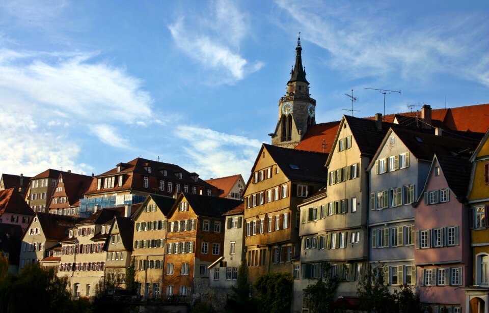 Historic center university city colorful