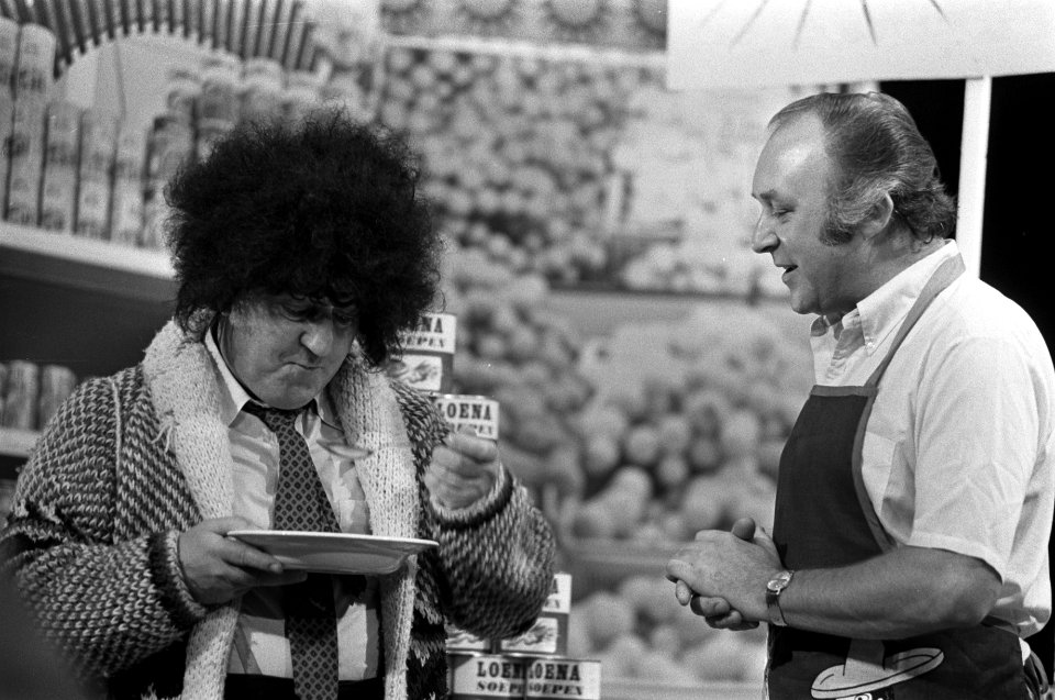 Mountiesshow Piet Bambergen (links) en René van Vooren, Bestanddeelnr 928-1697