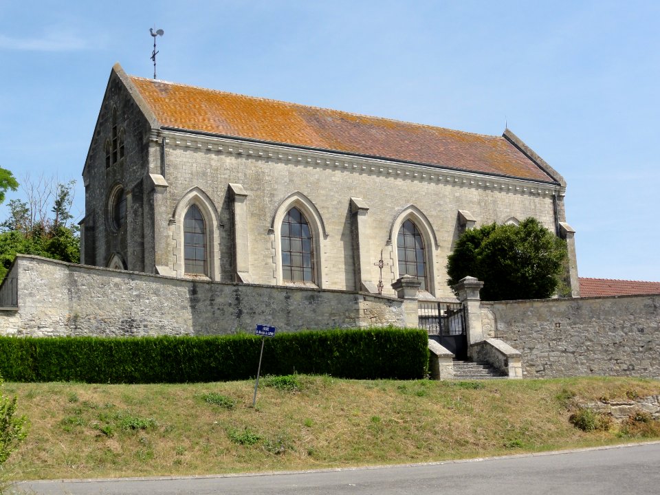 Moussy-Verneuil (Aisne) église de Moussy