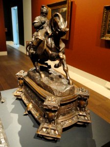 Mounted Tartar Warrior by Antoine-Louis Barye, 1847 - Ny Carlsberg Glyptotek - Copenhagen - DSC09407