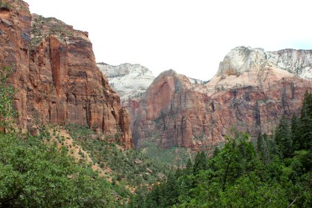Mountains of Zion National Park photo