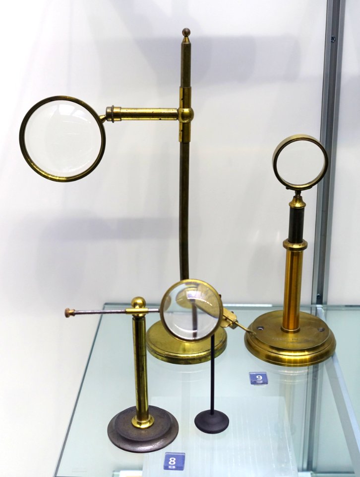 Mounted Lenses, c. 1900 - Museum of Science and Industry (Chicago) - DSC06413