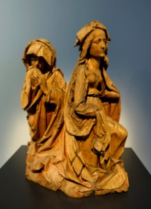 Mourning women by Tilman Riemenschneider workshop, Würzburg, c. 1508, linden wood - Landesmuseum Württemberg - Stuttgart, Germany - DSC02673