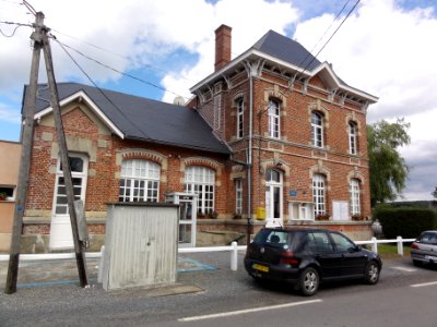 Moustier-en-Fagne (Nord, Fr) mairie