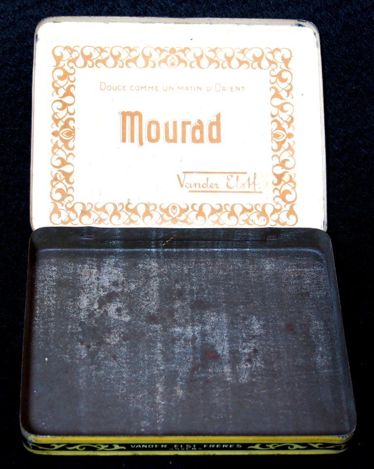 Mourad cigarettes tin, pic2
