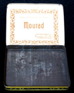 Mourad cigarettes tin, pic2