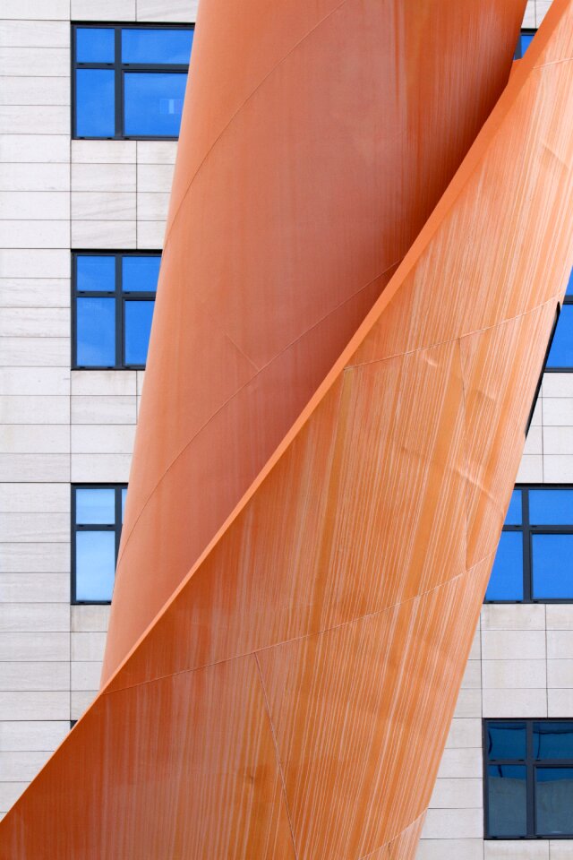 Street architecture wall