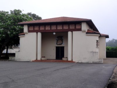 Moustey (Landes) salle des fêtes