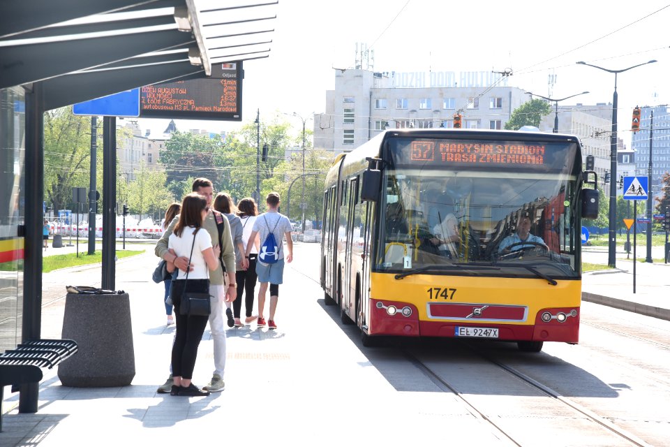 MPK Lodz, May 2019 Rodziny Poznanskich avenue