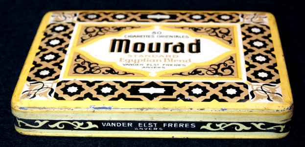 Mourad cigarettes tin, pic3