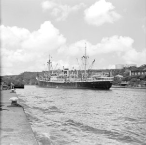Ms Nestor in de haven van Willemstad, Bestanddeelnr 252-2327